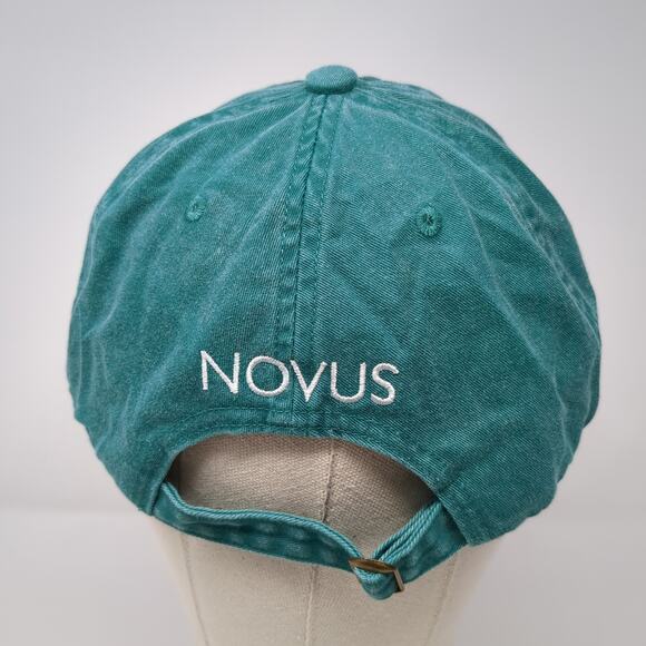 Focus Missions Slideback Baseball Cap Green One Size Adjustable 6 Panel Novus - Picture 6 of 9